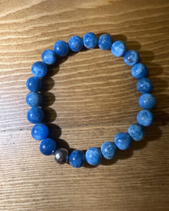 Blue Apatite Bracelet (High Quality)