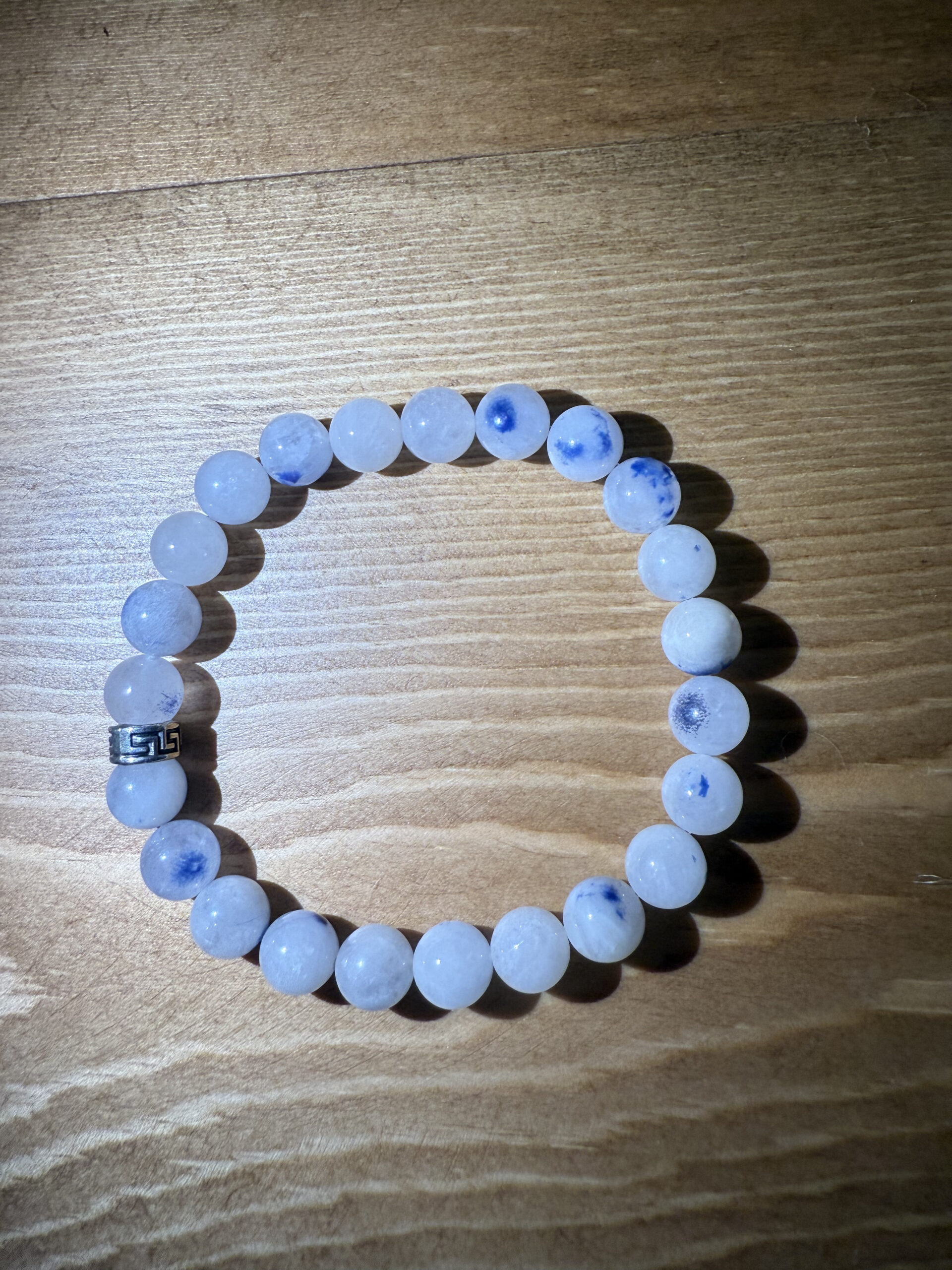White Azurite Bracelet (Rarest)
